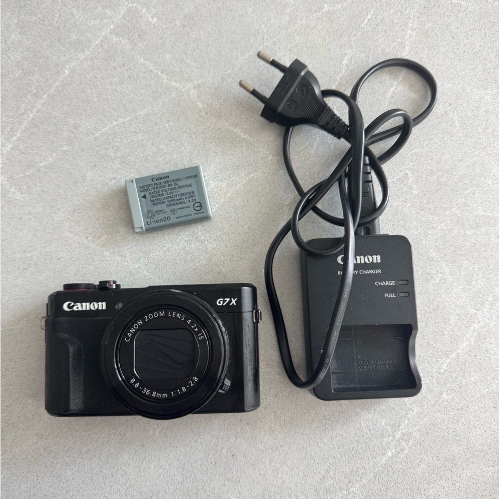 Canon powershot G7x Mark 2 II camera digital